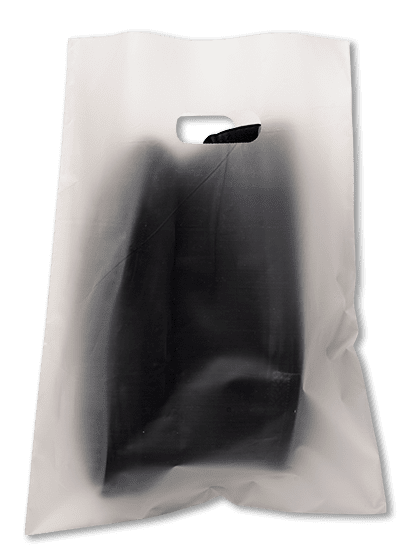 small white plastic bags