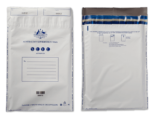Tamper-Evident Courier Satchels