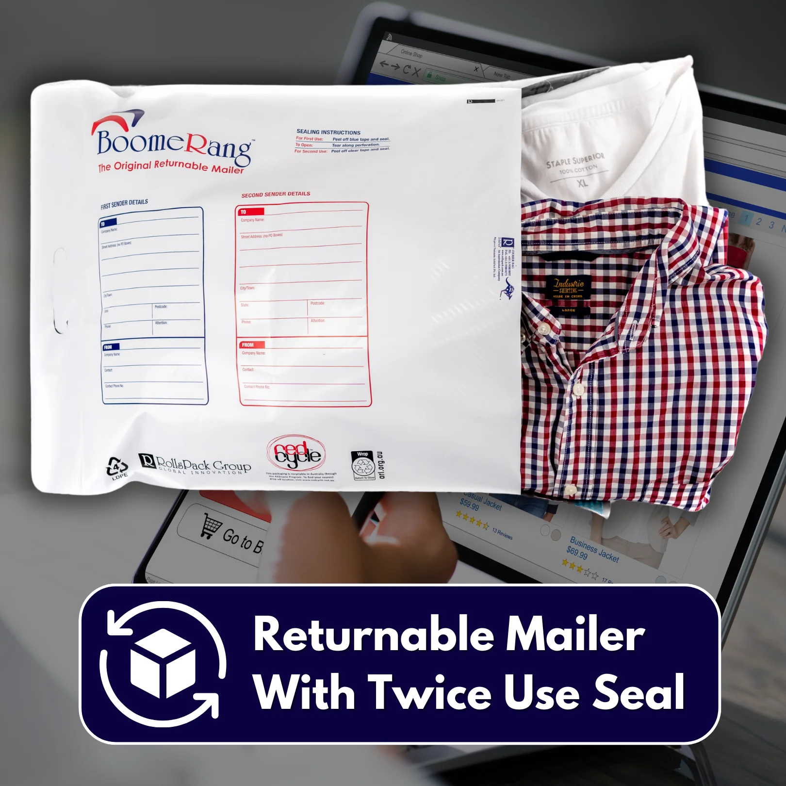 Returnable Mailer Bag